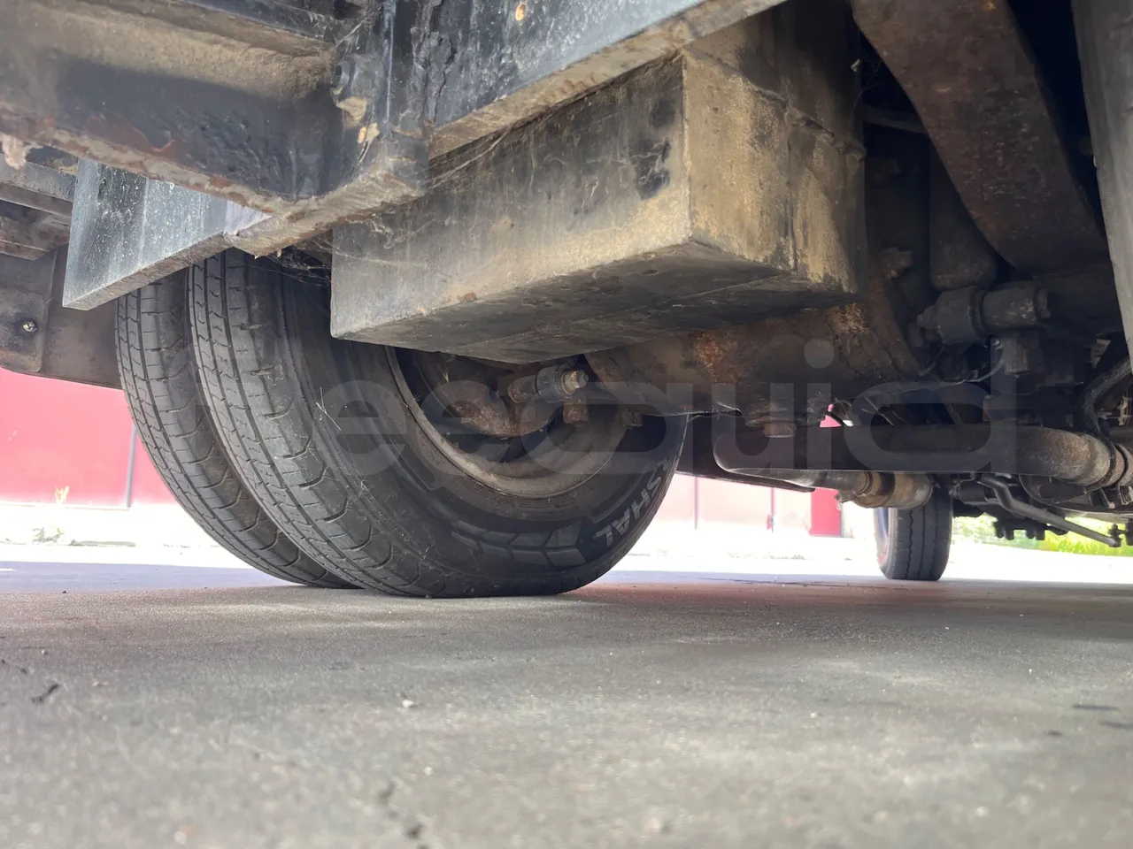 Dotto HD180F Road Train - EUR0 - 57kW - 3.45 + 4.72 + 4.72m - front shock absorbers left