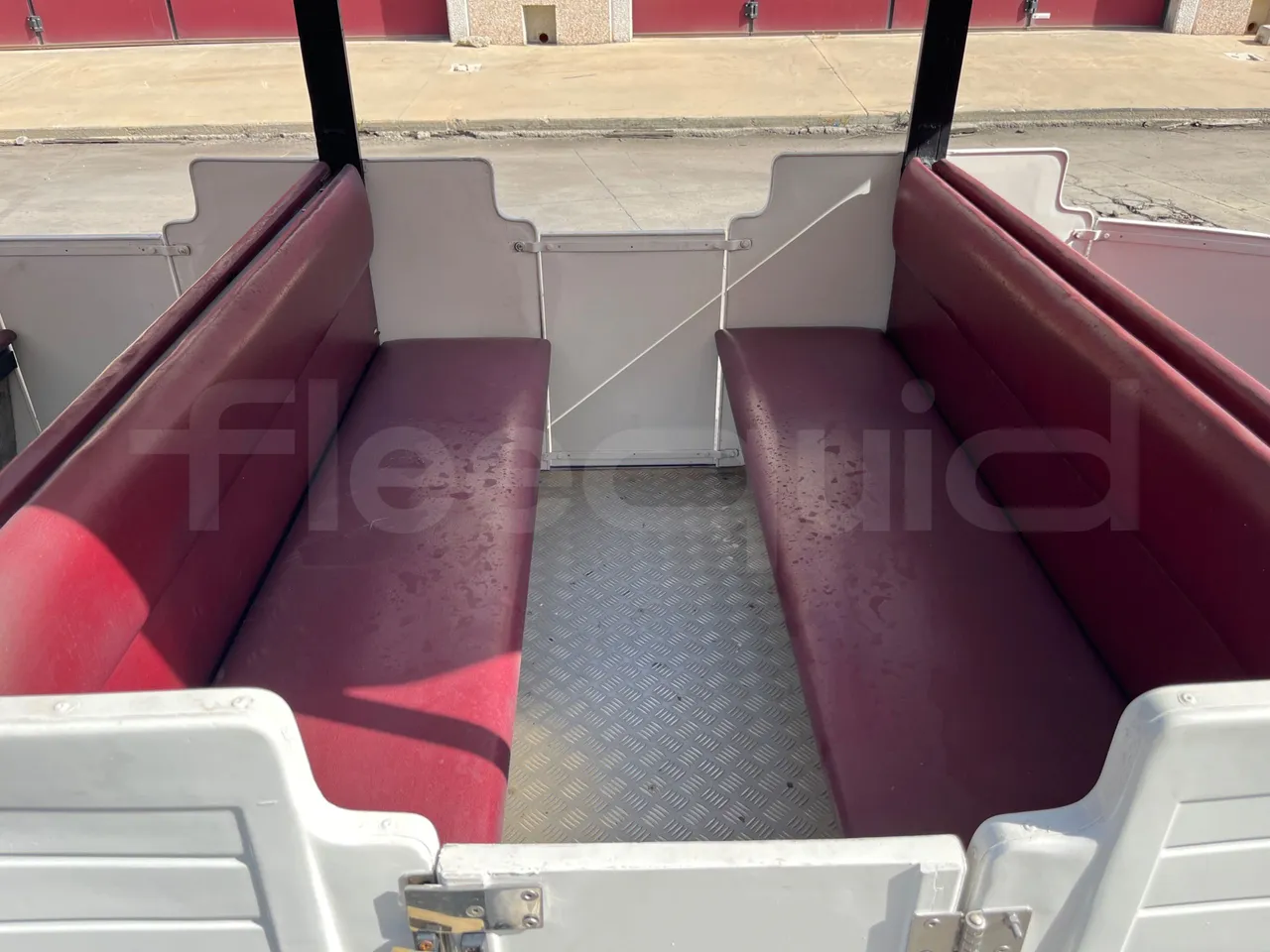 Dotto HD180F Road Train - EUR0 - 57kW - 3.45 + 4.72 + 4.72m - forward view all seats last row height