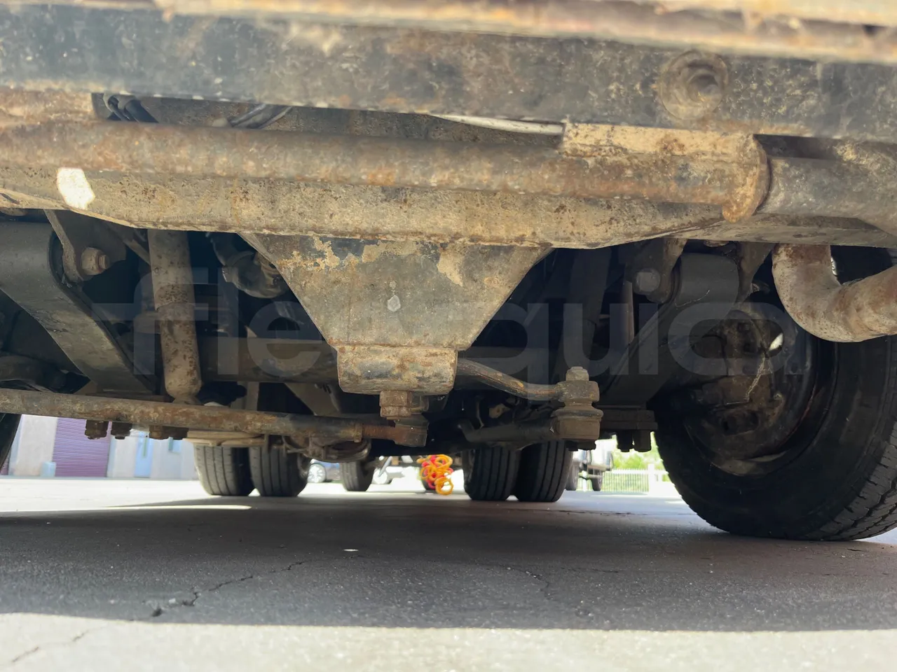 Dotto HD180F Road Train - EUR0 - 57kW - 3.45 + 4.72 + 4.72m - front undercarriage from front