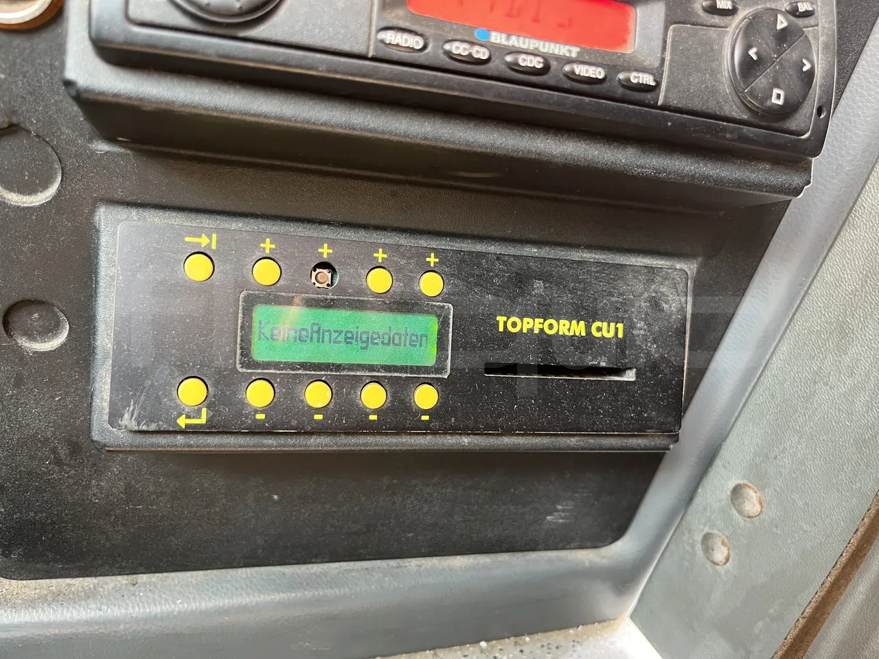 Setra S415 - Command Unit Indicators