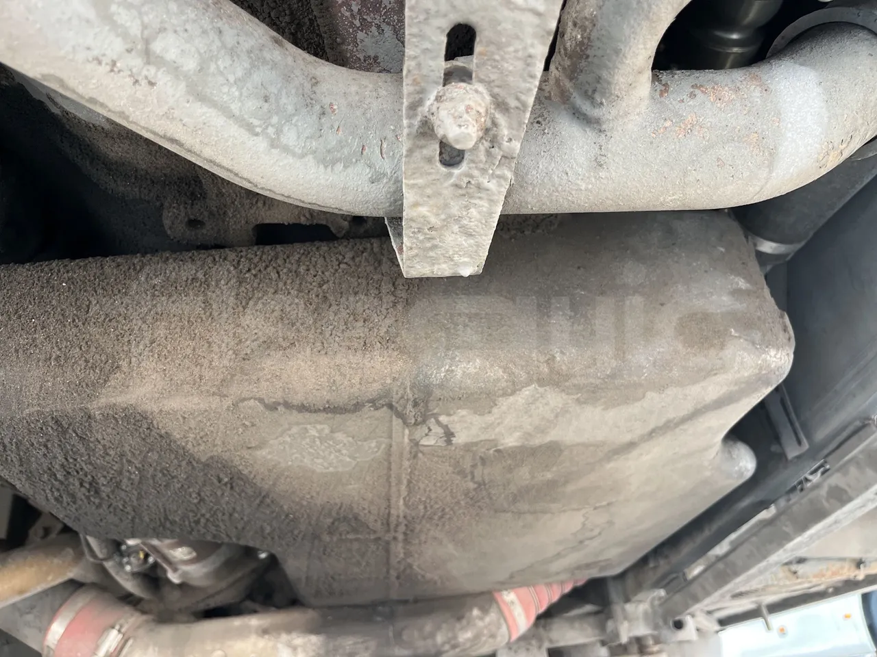 Setra S415 - Engine Without Protection
