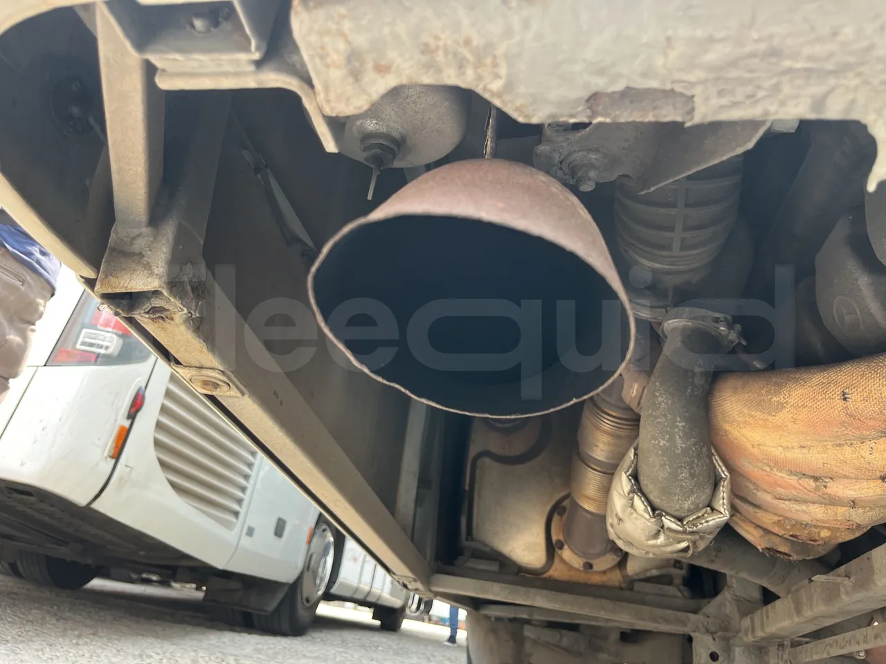 Setra S415 - Exhaust