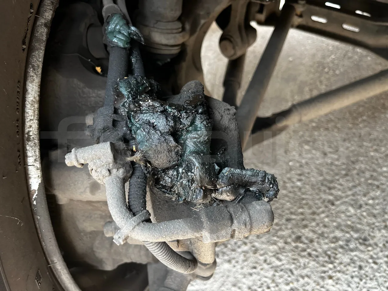 Setra S415 - First Axle Brake Calipers Right Side