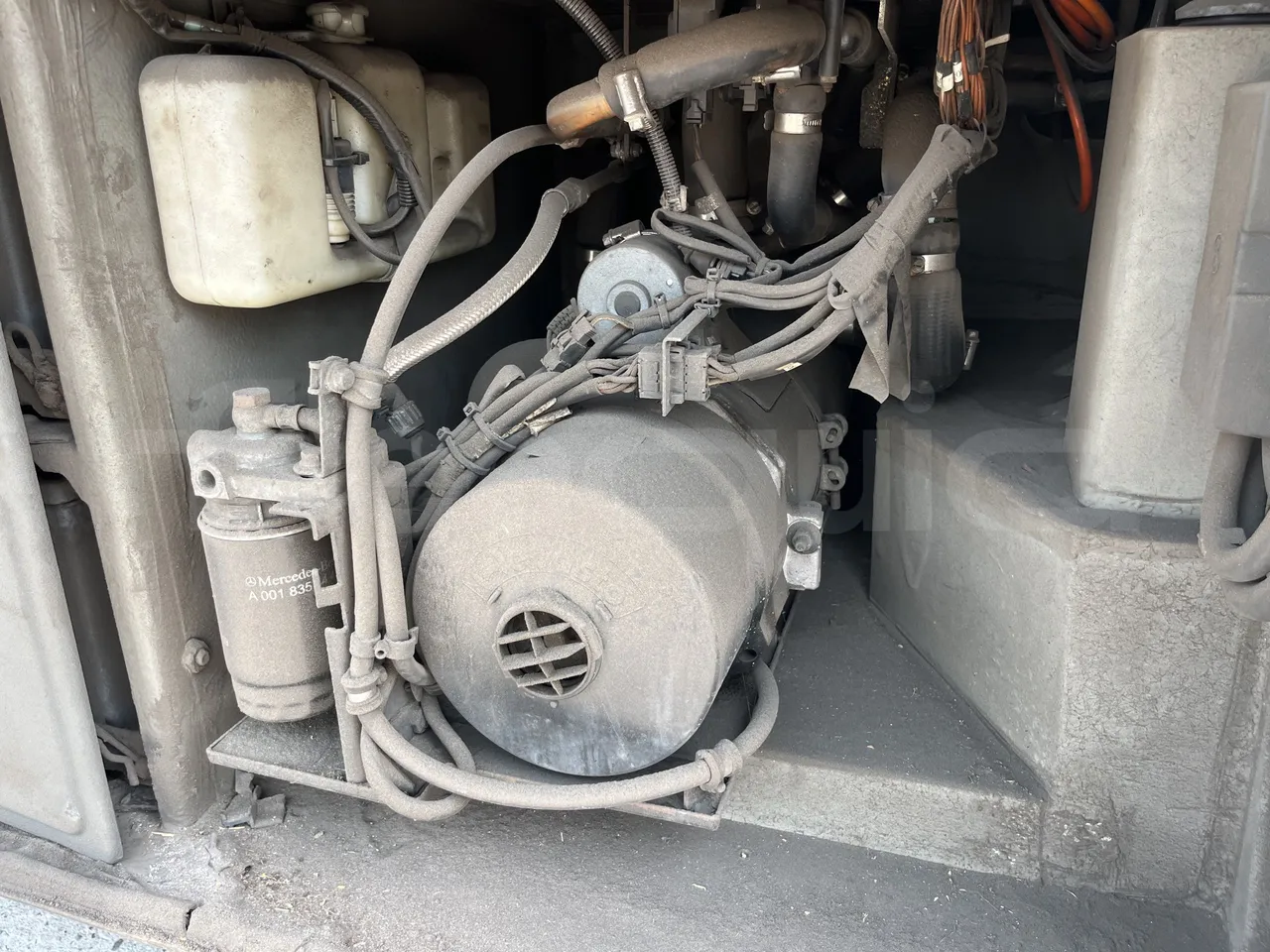 Setra S415 - Preheater