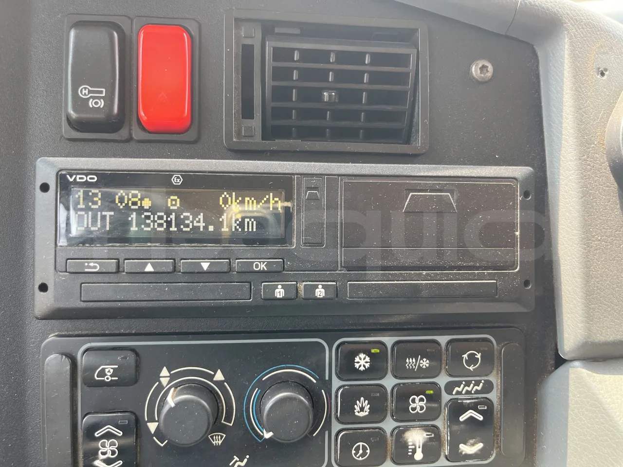 Setra S415 - Tachograph