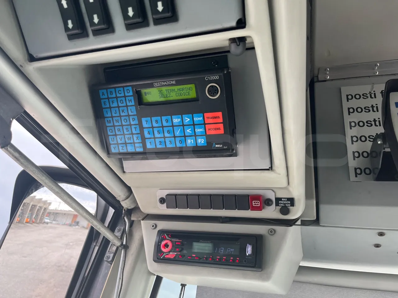 Iveco Citelis PS09D5/A/87 - EUR5 - 200kW - 11.990m - command unit indicators