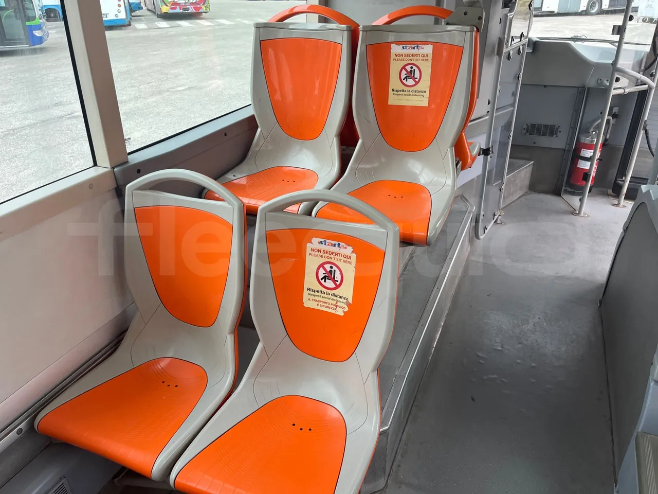 Iveco Citelis PS09D5/A/87 - EUR5 - 200kW - 11.990m - single seat detail