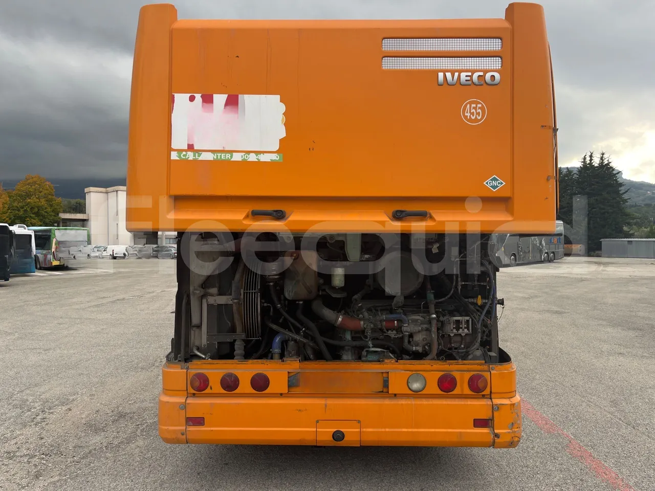 Iveco Citelis PS09D5/A/87 - EUR5 - 200kW - 11.990m - rear hatch open