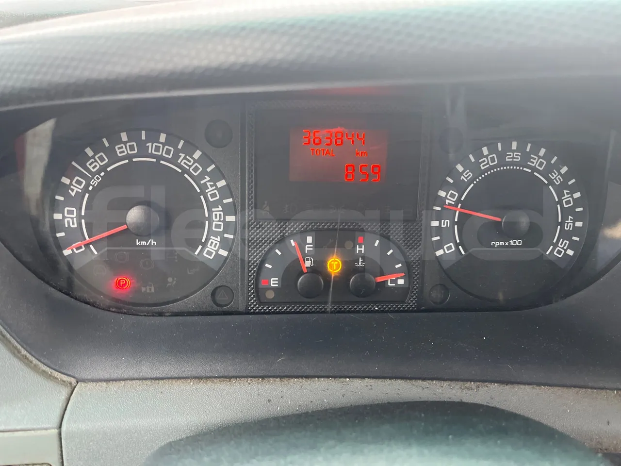 Iveco Cacciamali 65CF4 - Euro 4 - 130 kW - 8.560 mt - dashboard lights on