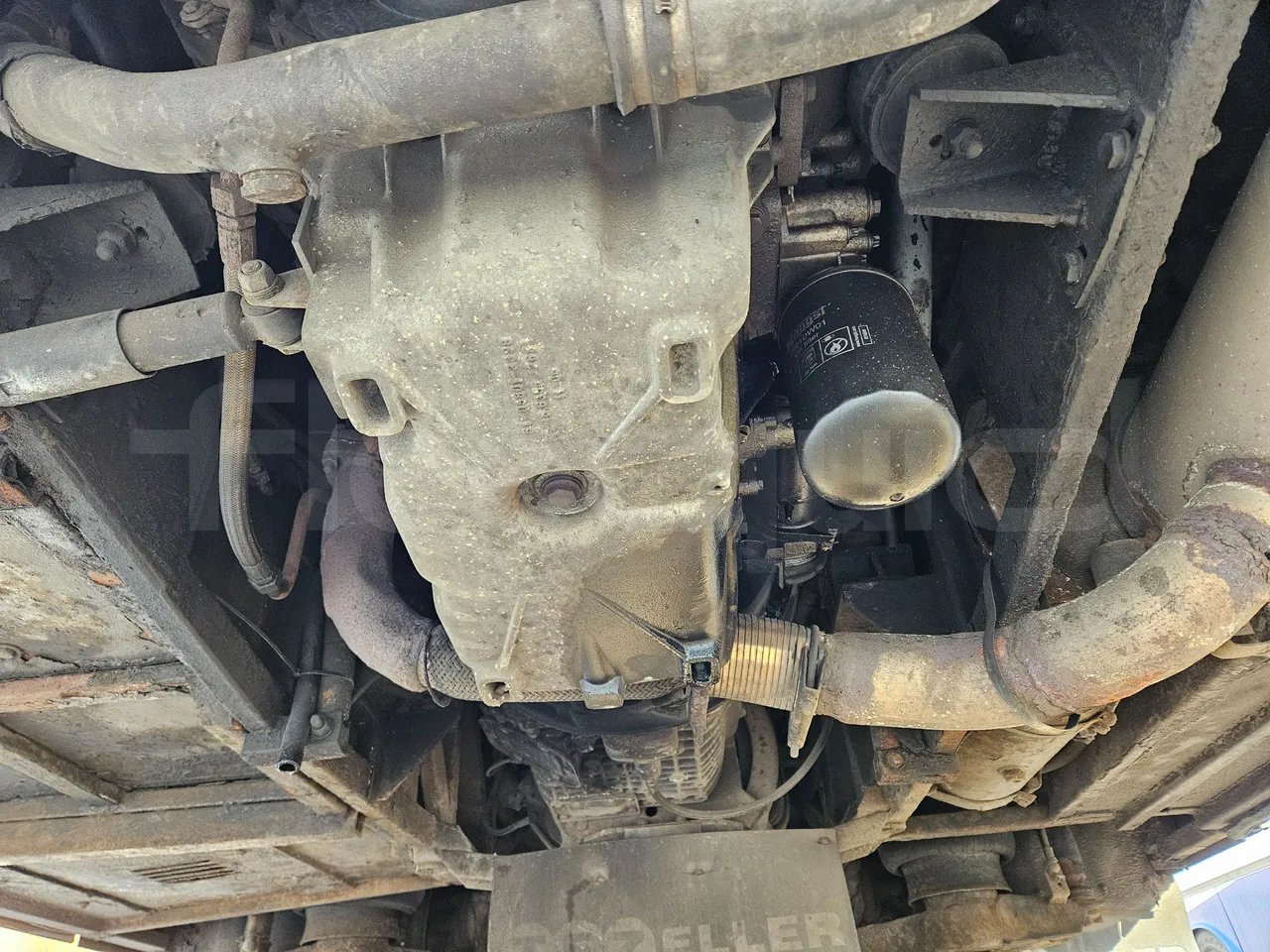 Man TEZELLER Teztiger T35 - Euro 4 - 132 kW -9.02 mt - engine without protection