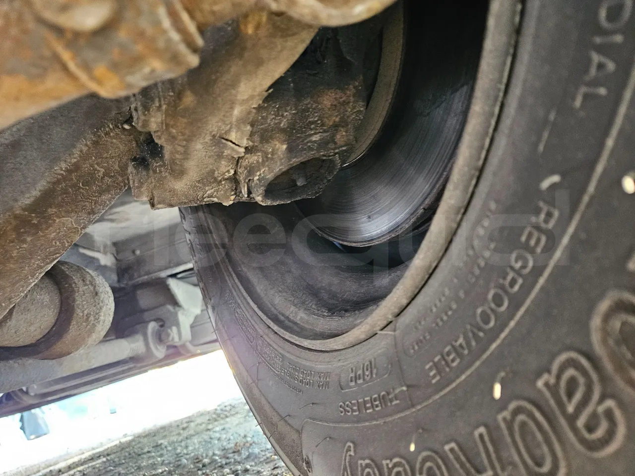 Man TEZELLER Teztiger T35 - Euro 4 - 132 kW -9.02 mt - front discs right