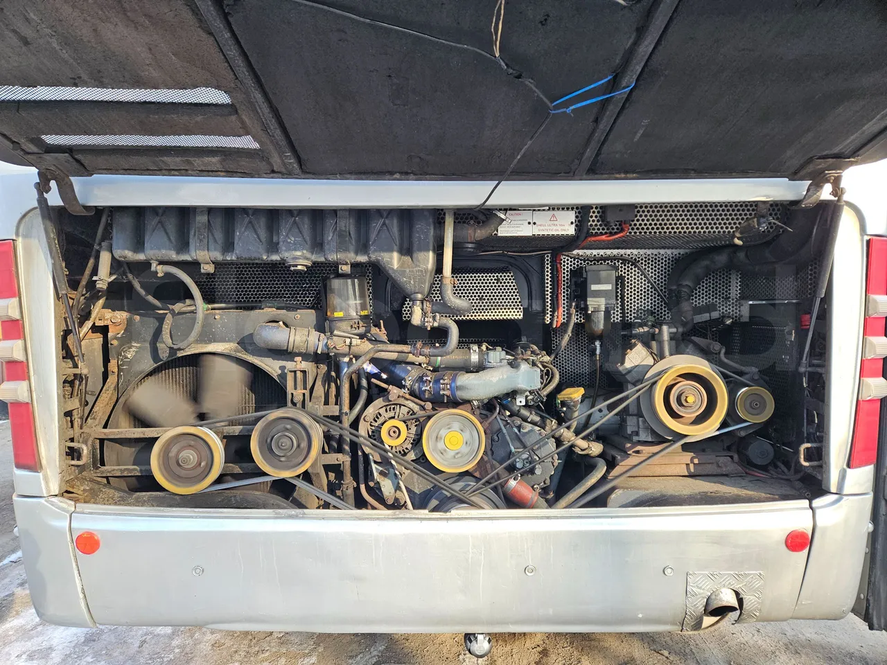 Man TEZELLER Teztiger T35 - Euro 4 - 132 kW -9.02 mt - rear hatch open