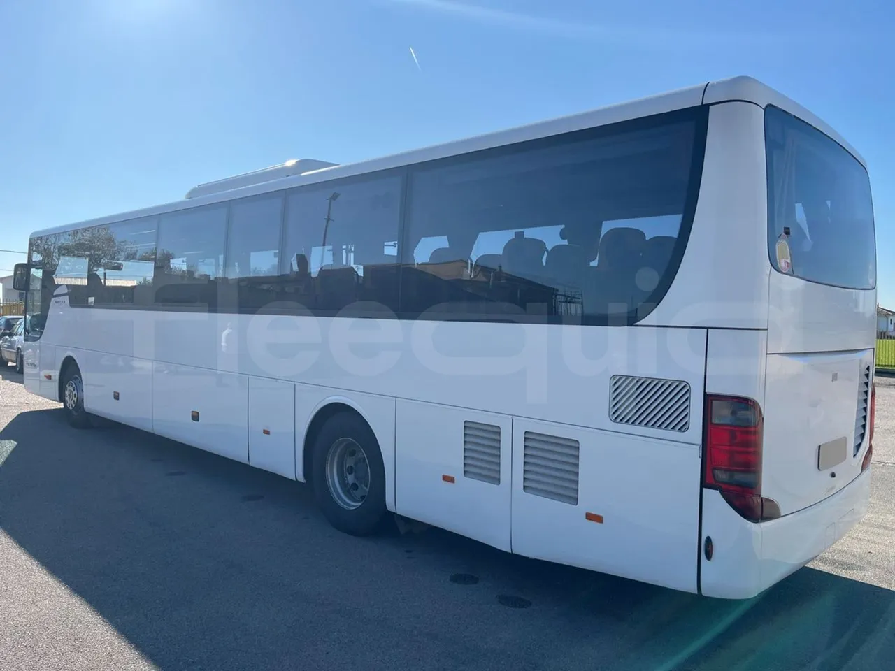 Setra S416 UL Business - Euro6 - 260kW - 12.7mt - 3/4 left rear side
