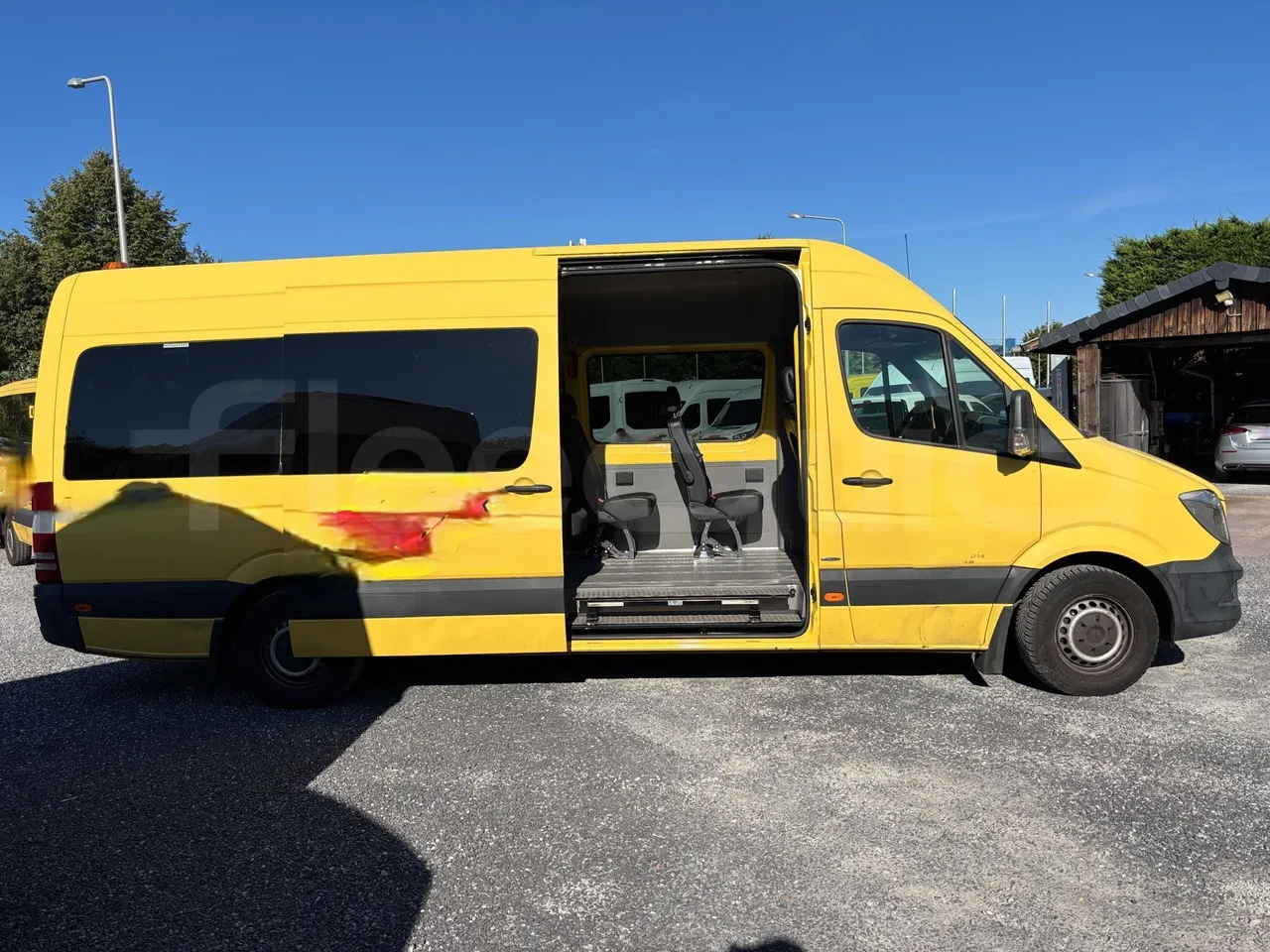 Mercedes-Benz Sprinter - Right Side Doors Open