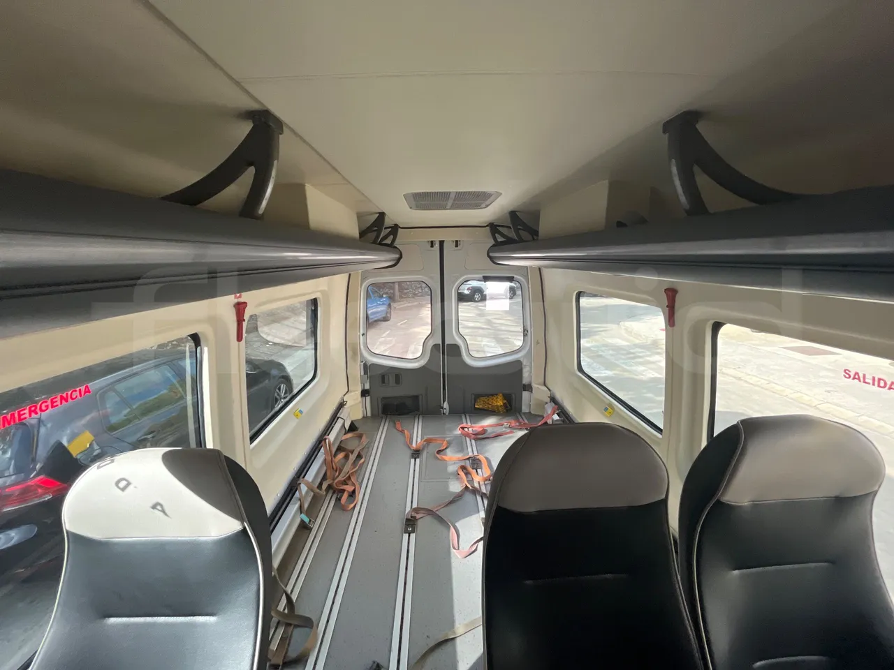 Mercedes-Benz Sprinter Noge - EUR6 - 140kW - 7.361m - reverse view middle aisle