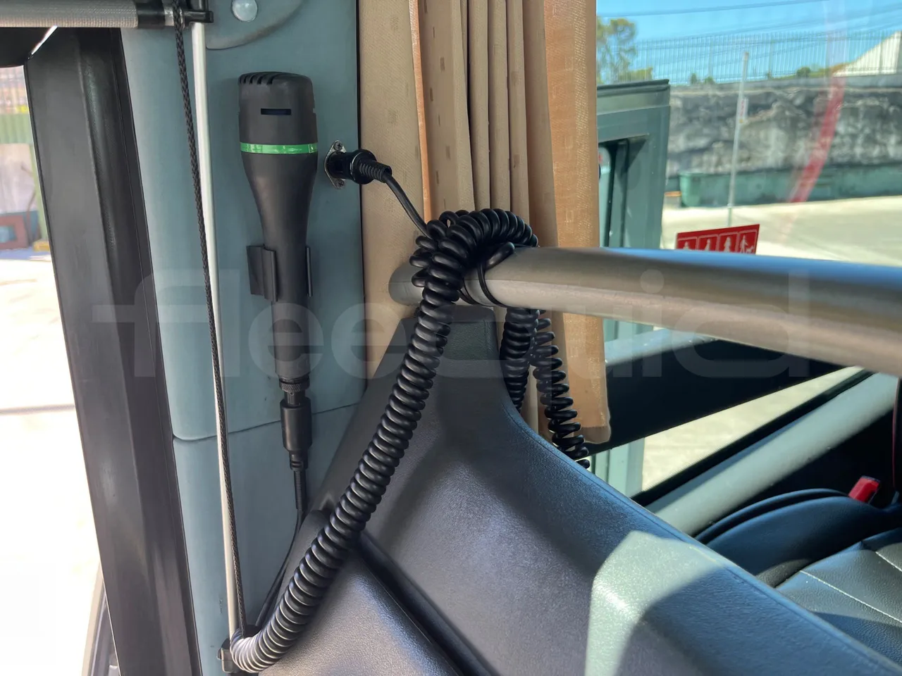 Irizar Scania - hostes microphone accessories photo