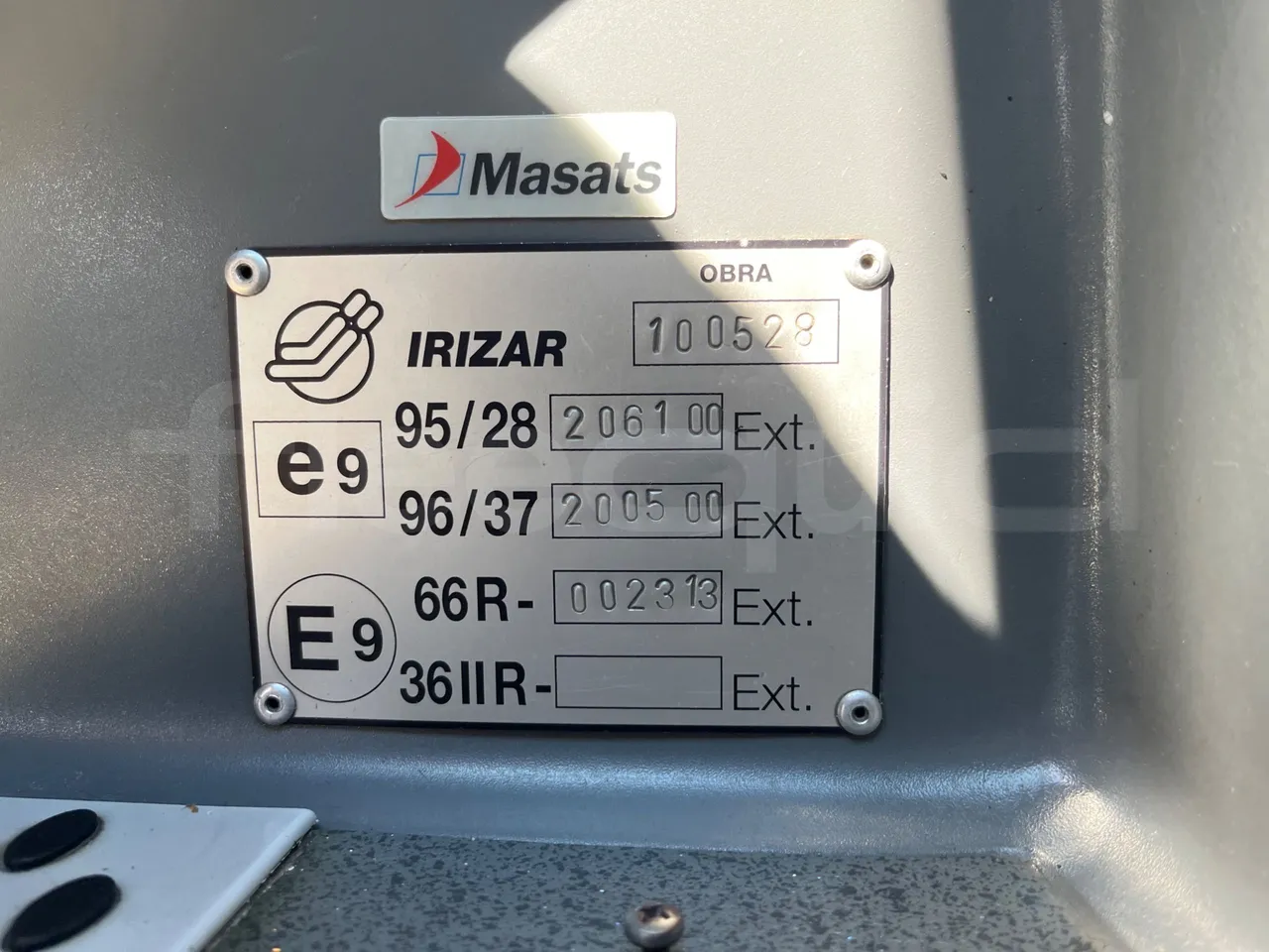 Irizar Scania - onboard devices 3