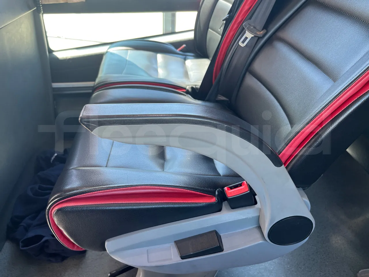 Irizar Scania - armrest detail photo