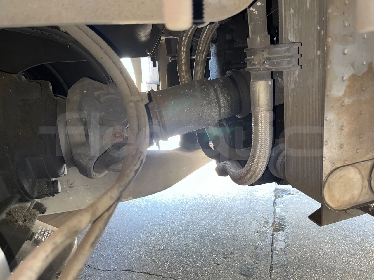 Irizar Scania - driveshaft photo
