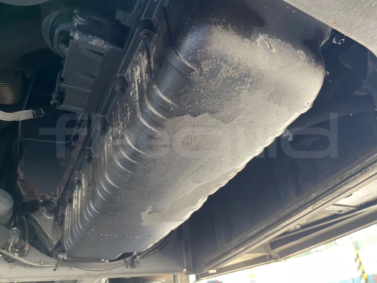 Irizar Scania - engine without protection