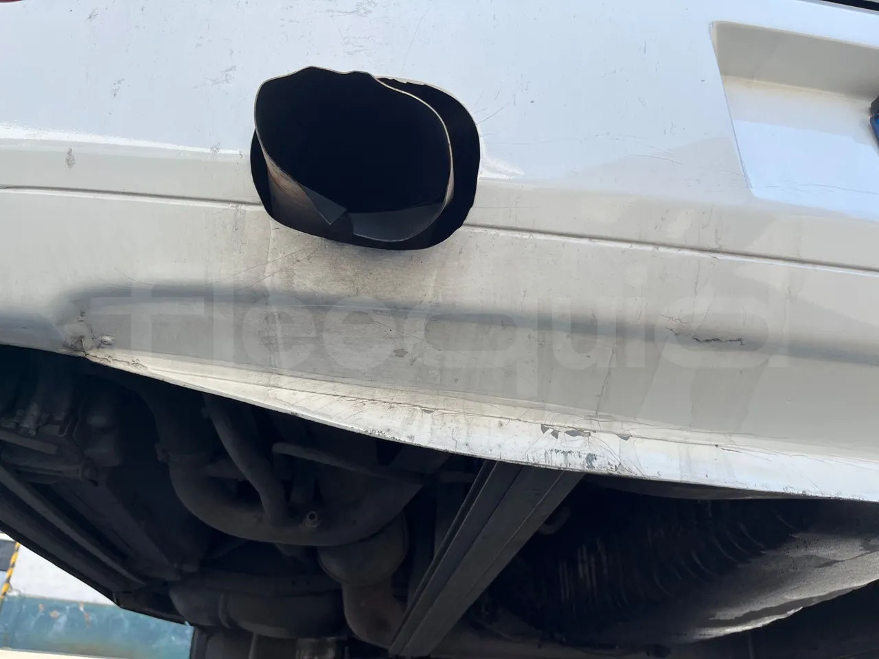 Irizar Scania - exhaust photo