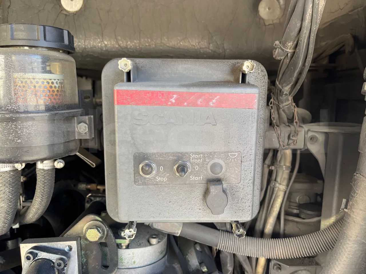 Irizar Scania - fire extinguishing system