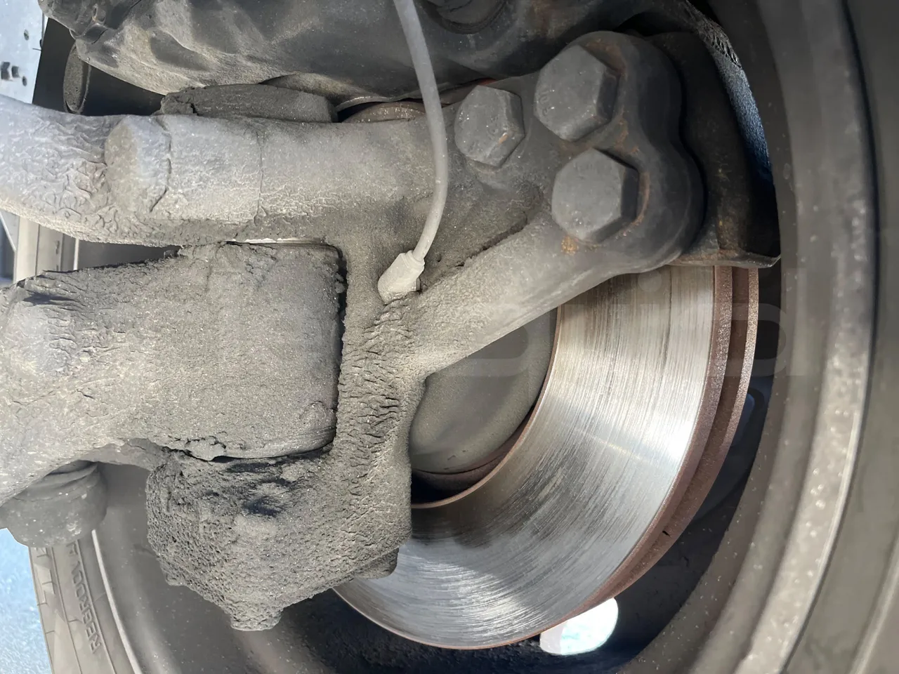 Irizar Scania - front discs left
