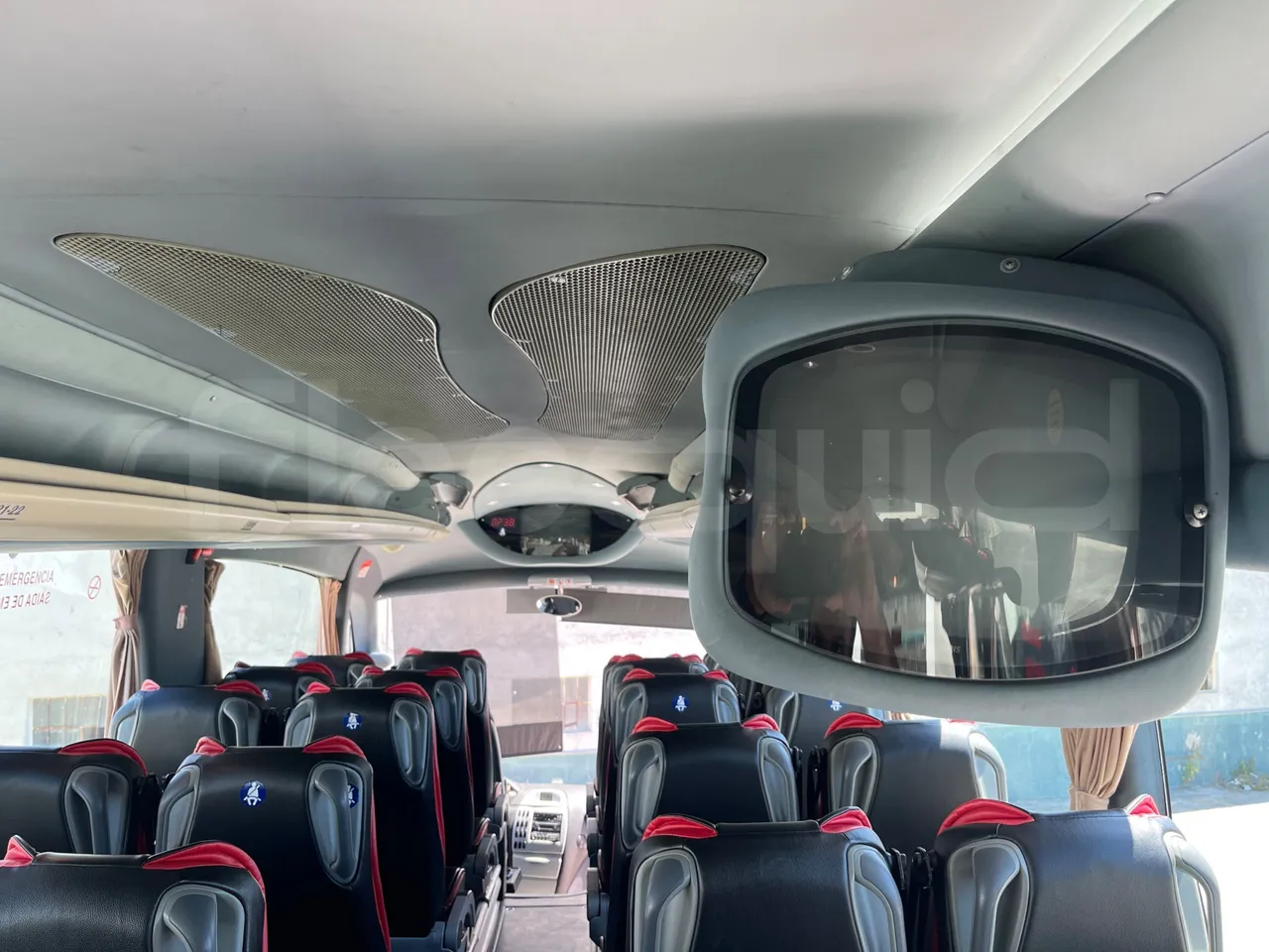 Irizar Scania - monitor detail photo