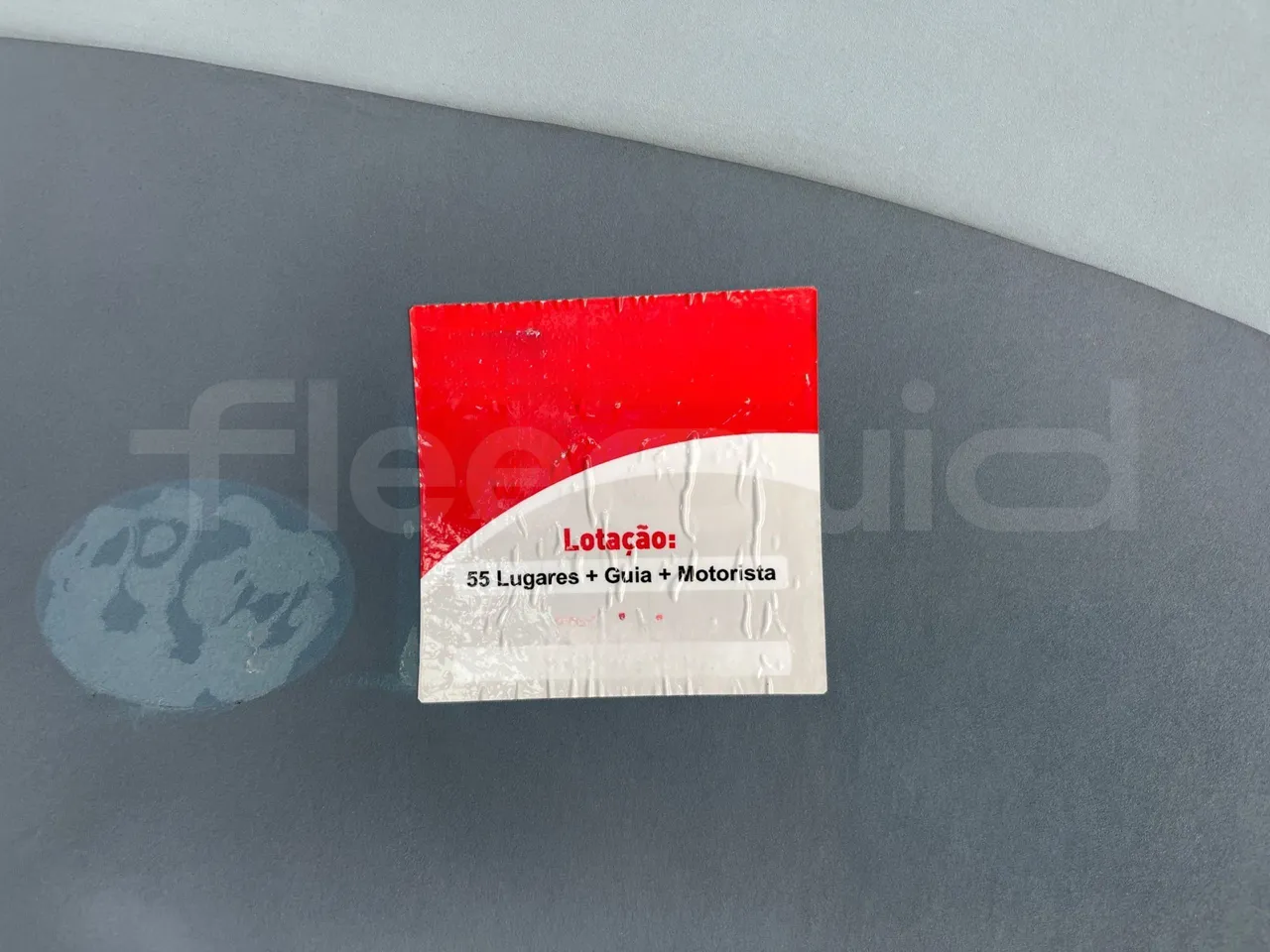 Irizar Scania - seat plate photo