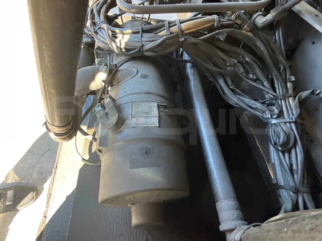 Irizar Scania - preheater webasto photo