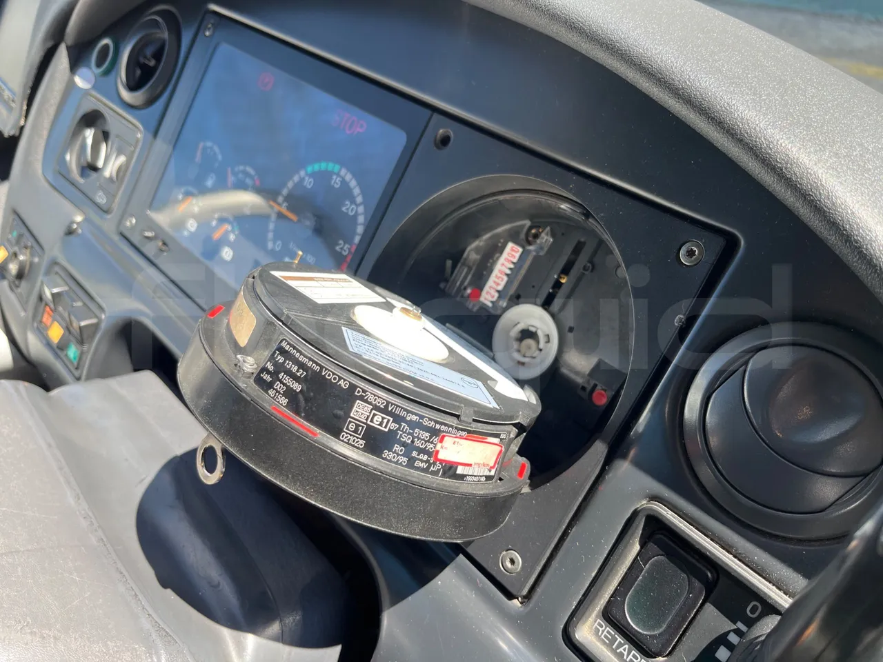 Irizar Scania - Tachograph