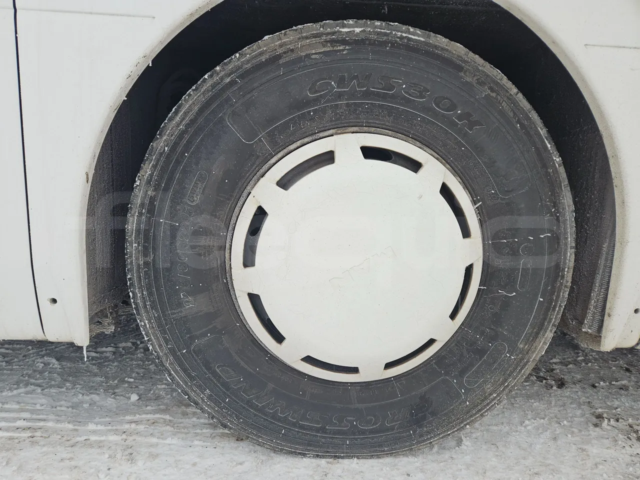 Man RH 483 RH 483 - EUR3-294kW - 12m - front left tire measurements