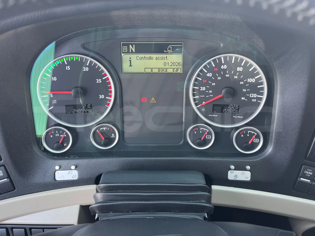 Neoplan Cityliner P15 - Euro6 - 338kW - 13mt - dashboard lights on