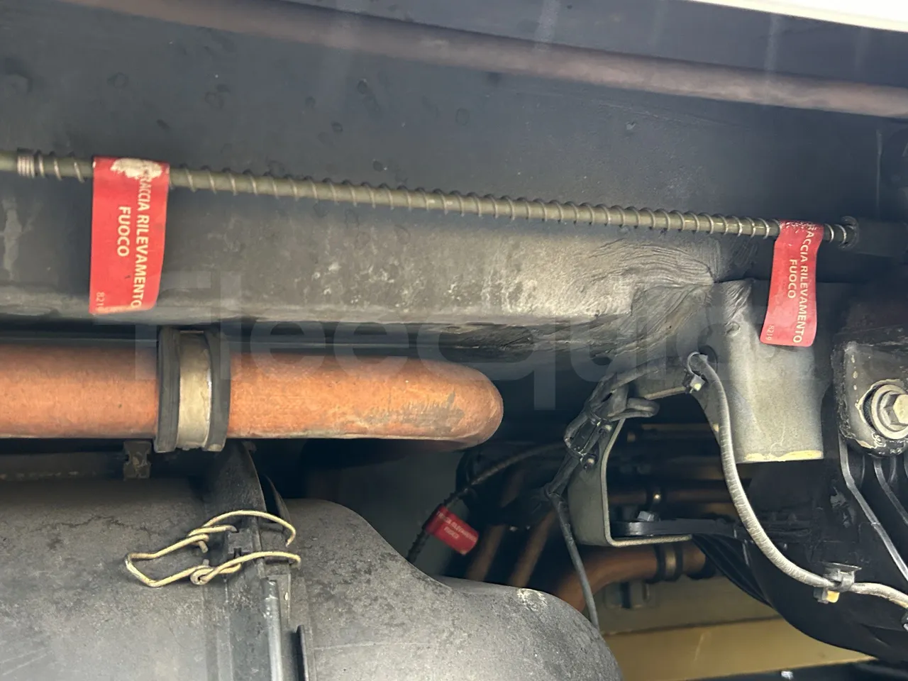Mercedes-Benz Tourismo - Fire Suppression Nozzles