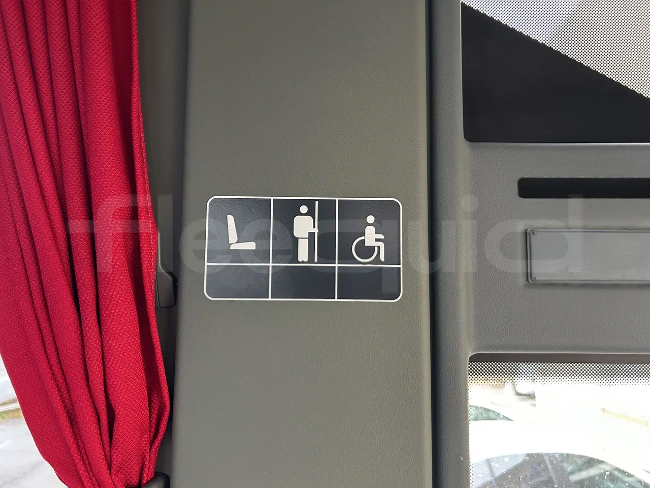 Mercedes-Benz Tourismo - Seats Plate