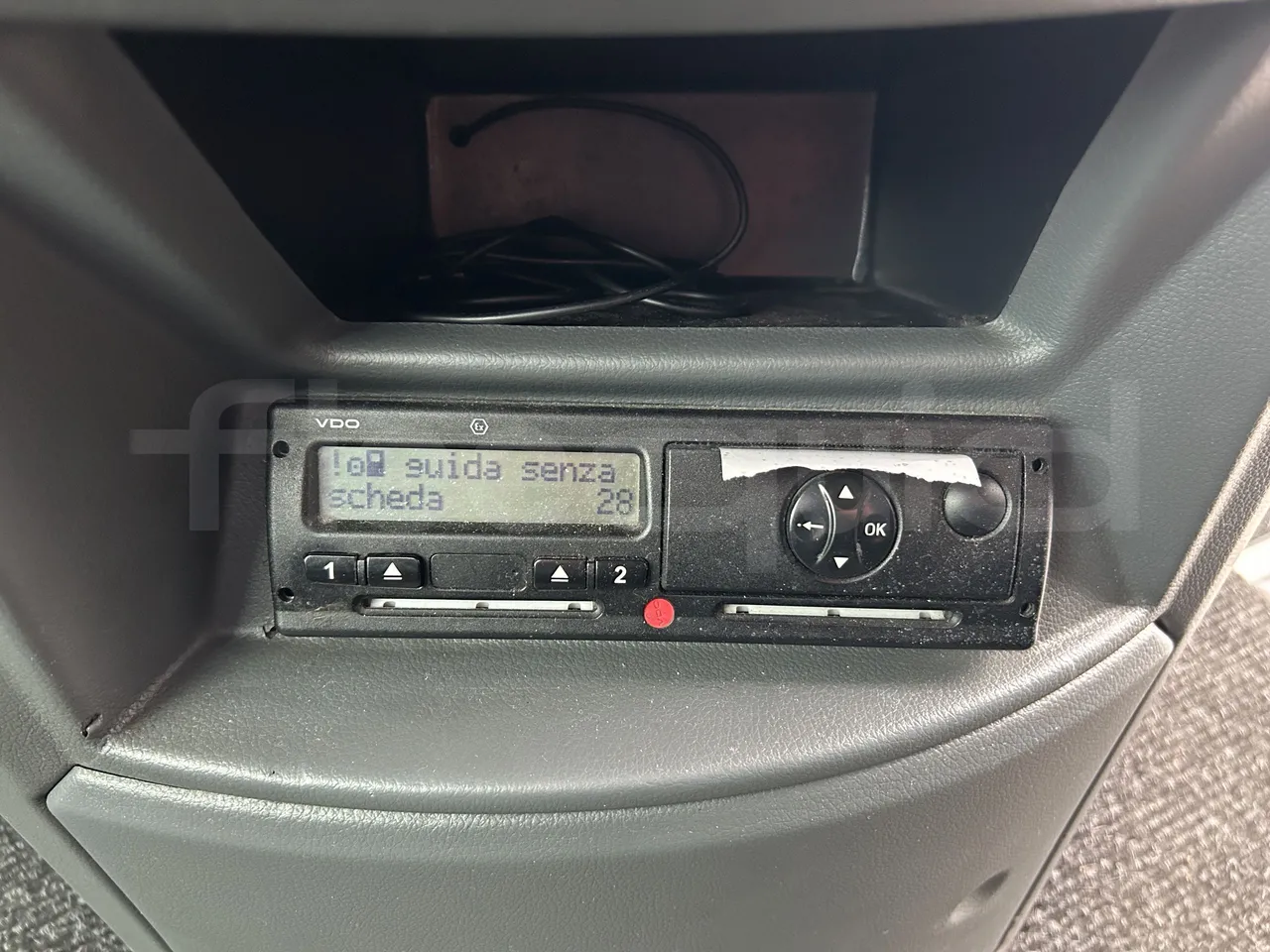 Mercedes-Benz Tourismo - Tachograph