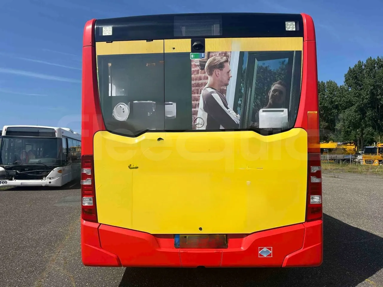 Mercedes-Benz Citaro - rear hatch closed