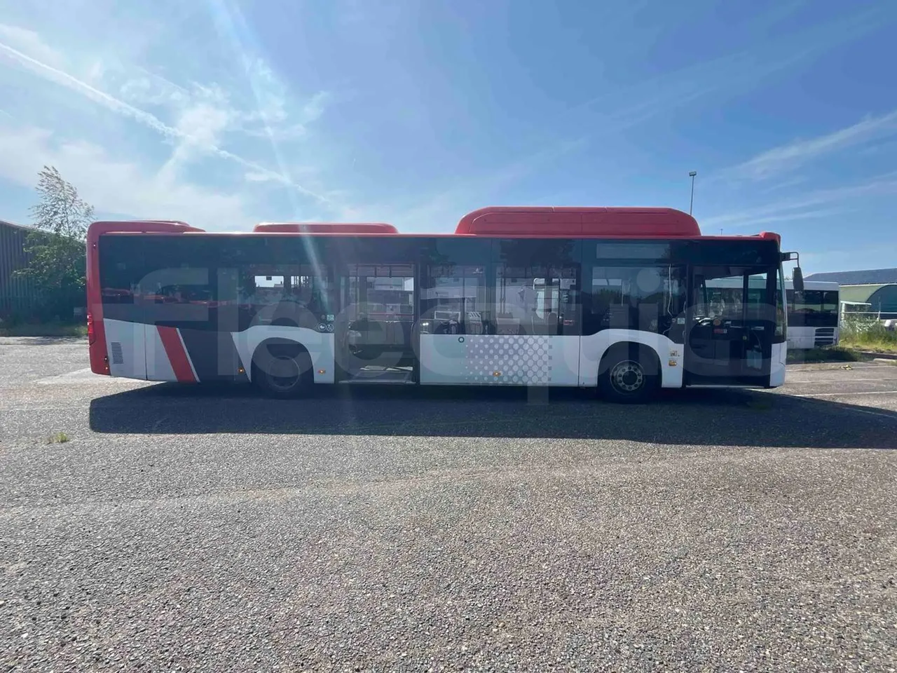 Mercedes-Benz Citaro - right side doors open