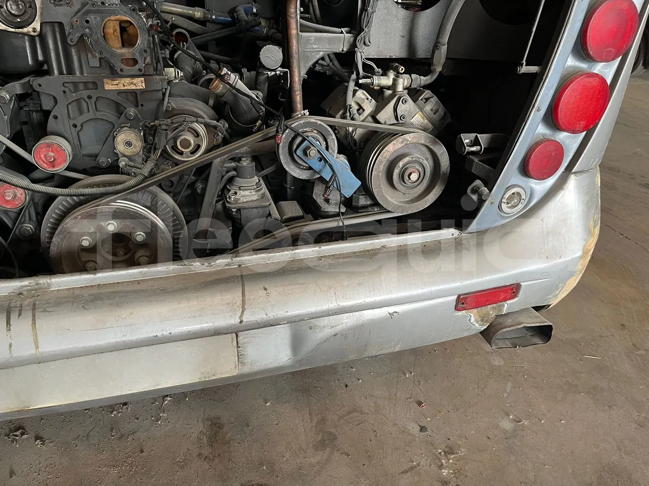 Iveco Noge-Touring T-137000-8047/Euro5-331Kw-13,7Mt - engine plate photo