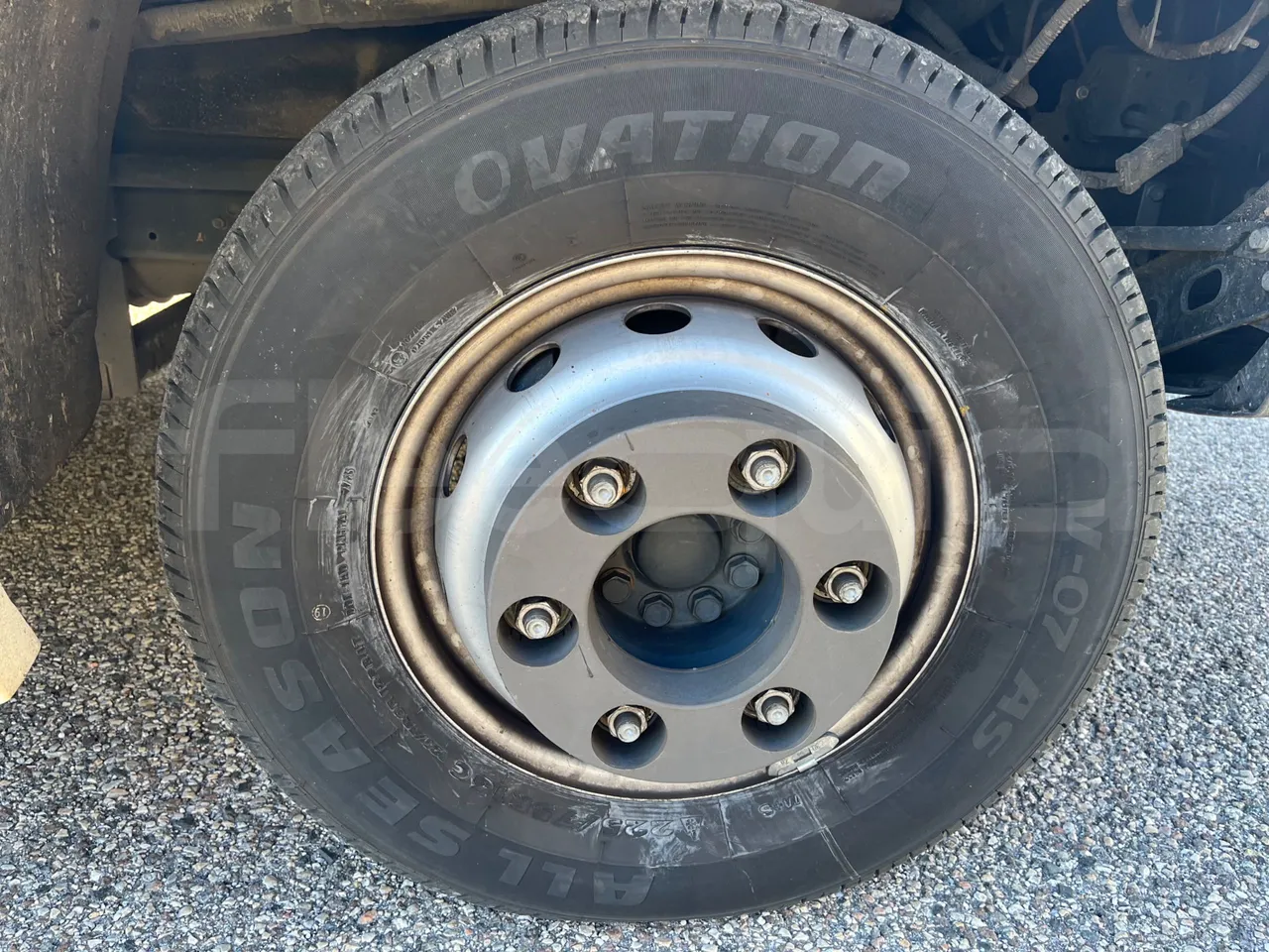 Irisbus Prodig SB Prodig sb - Euro 5 - 125 kW - 8.632 mt - front left tire measurements