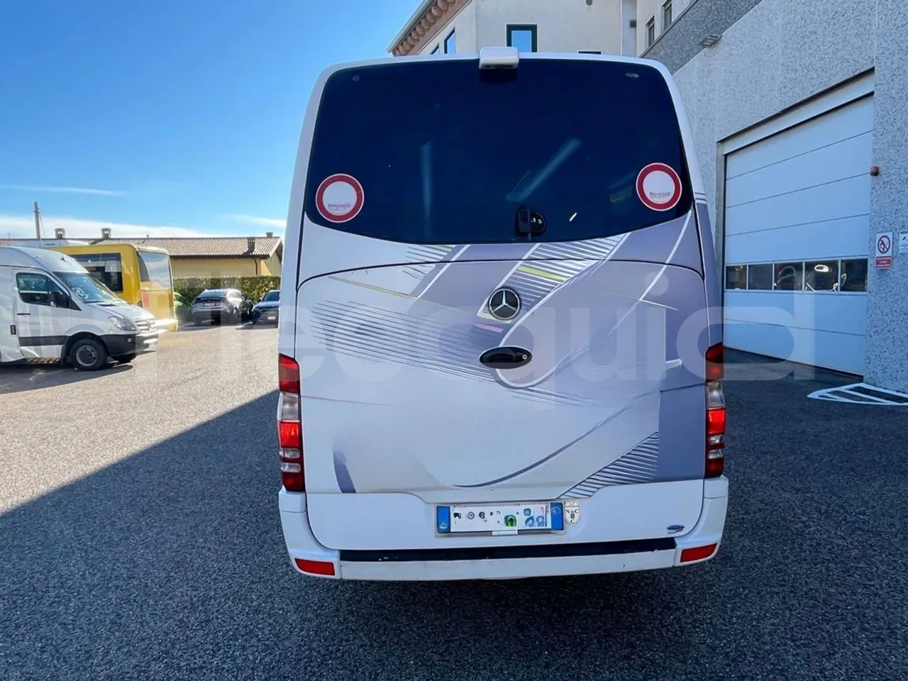Mercedes-Benz Sprinter D'Auria - EUR5 - 140kW - 7.543m - rear hatch closed