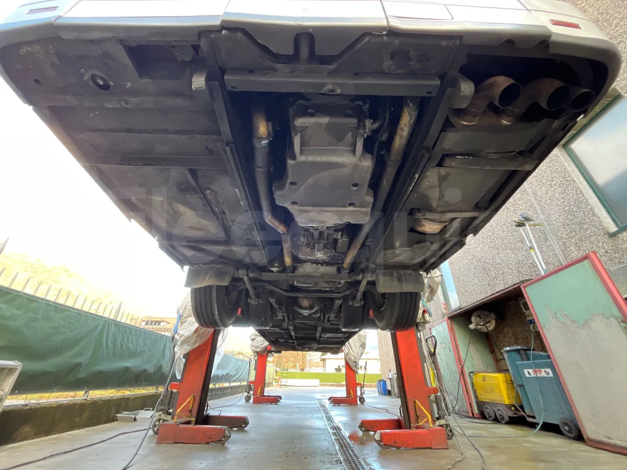 Setra S328 DT P80 E2- Euro2 - 385kW - 12mt - bellows turntable (18m)