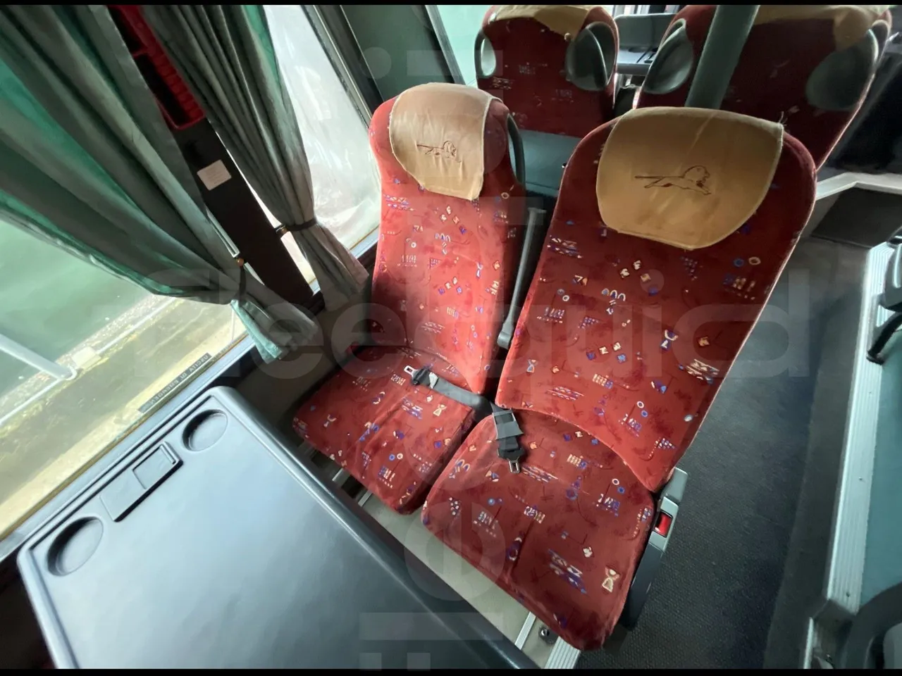 Setra S328 DT P80 E2- Euro2 - 385kW - 12mt - single seat detail