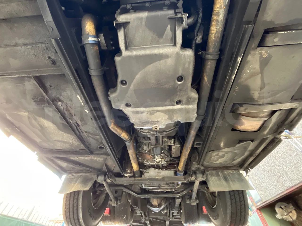 Setra S328 DT P80 E2- Euro2 - 385kW - 12mt - engine without protection