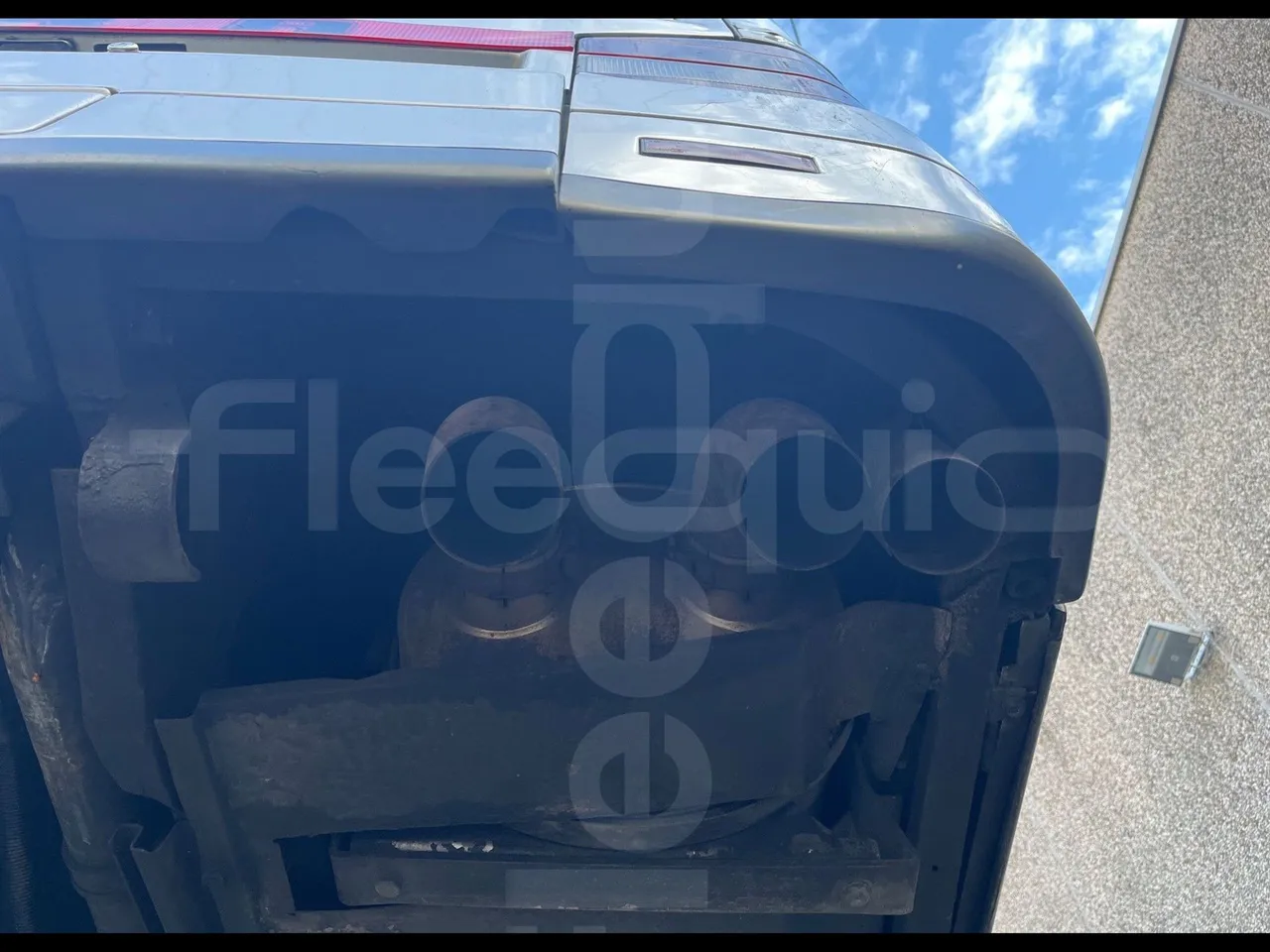 Setra S328 DT P80 E2- Euro2 - 385kW - 12mt - exhaust photo