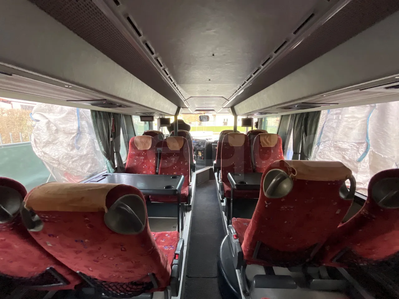 Setra S328 DT P80 E2- Euro2 - 385kW - 12mt - forward view middle aisle