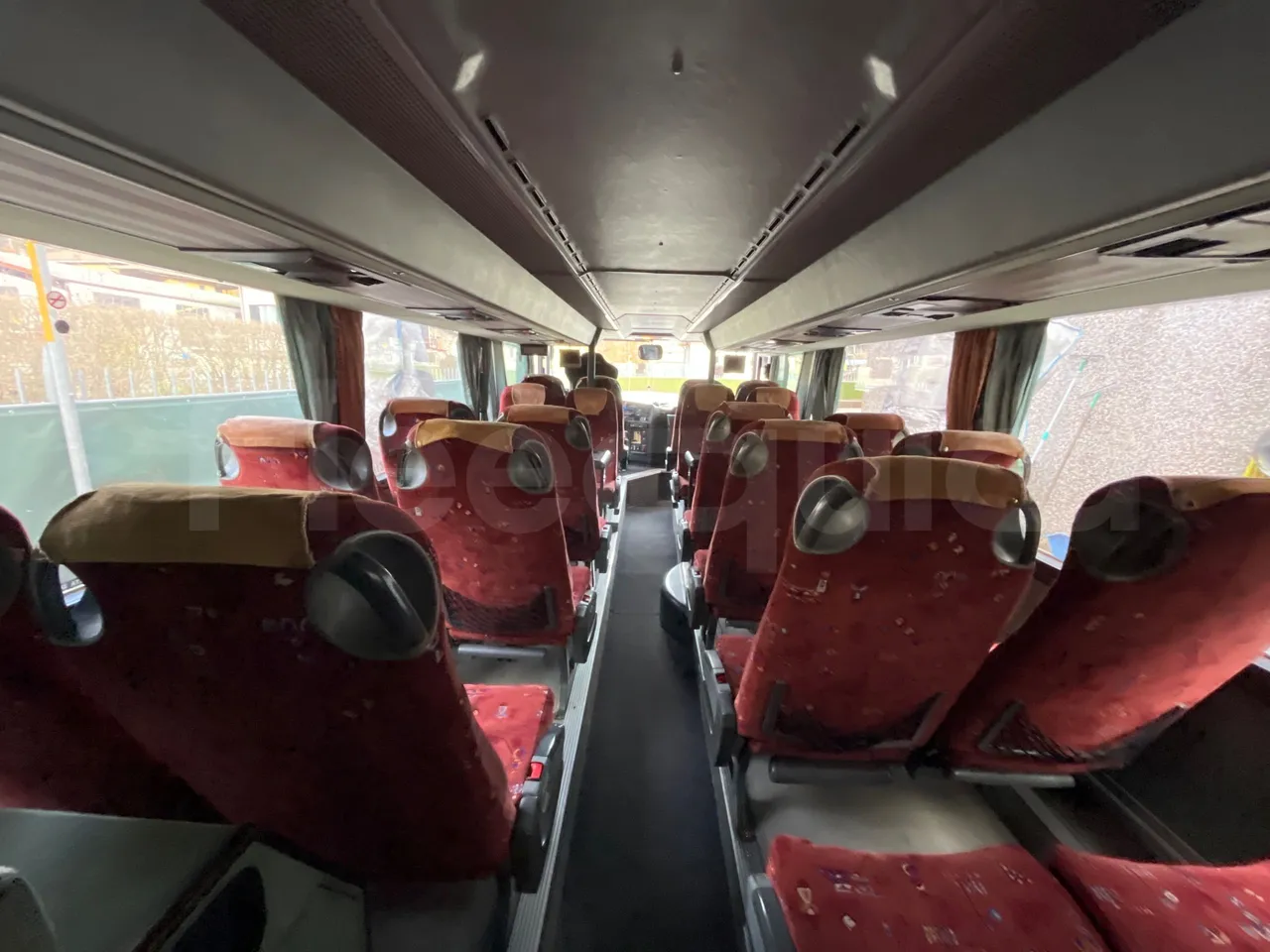 Setra S328 DT P80 E2- Euro2 - 385kW - 12mt - forward view all seats last row height