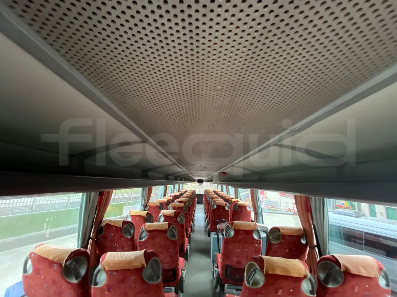 Setra S328 DT P80 E2- Euro2 - 385kW - 12mt - overhead compartments photo