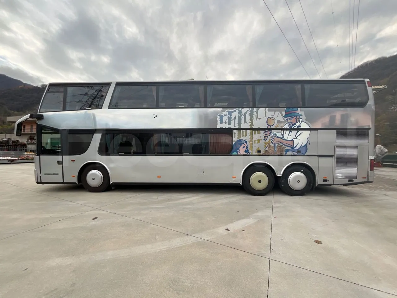 Setra S328 DT P80 E2- Euro2 - 385kW - 12mt - left side photo