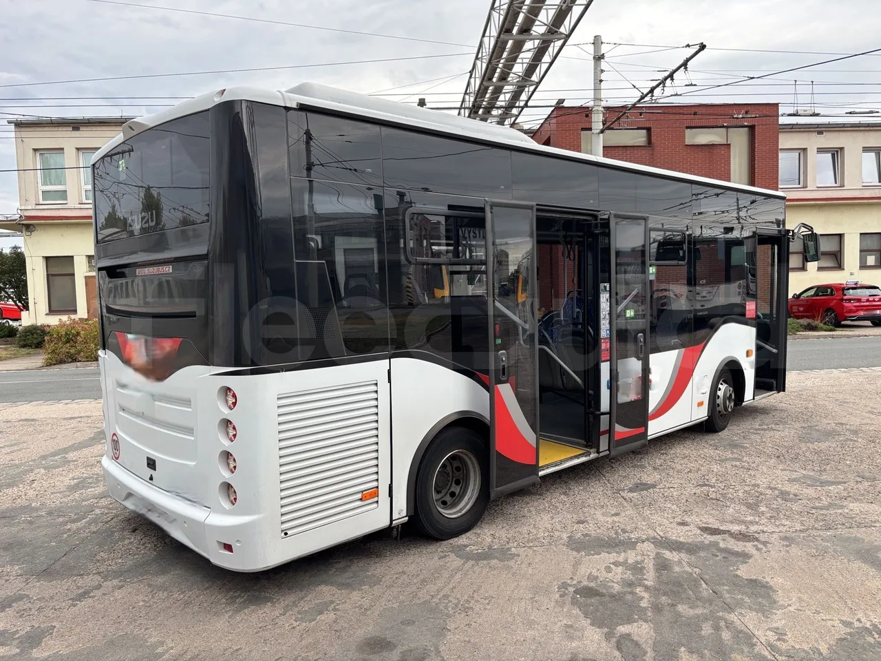 Isuzu Novo - 3/4 Rear Right Side Doors Open